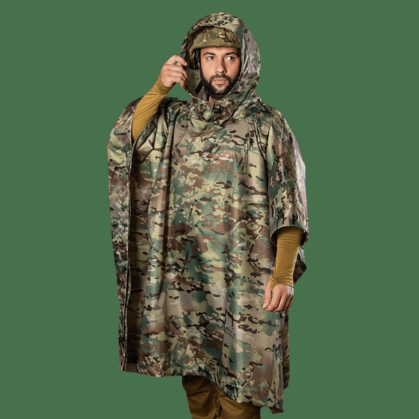 Pilgrim 2.0 Rip-Stop Poncho in Multicam