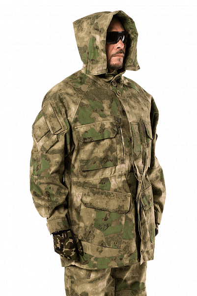 Brotherhood Gorka Tactical Camouflage Jacket for Armed Forces - A-TACS FG