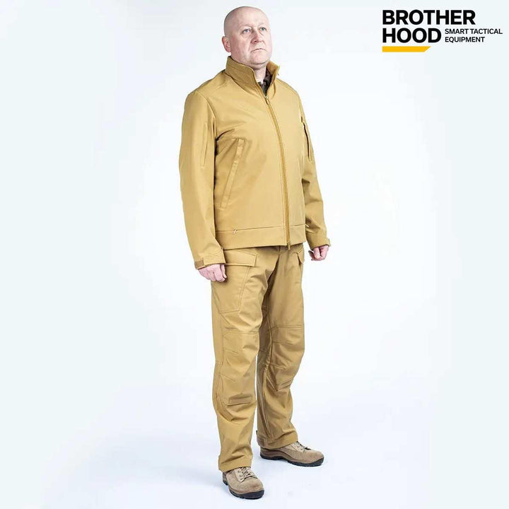 UT 2.0 Brotherhood SoftShell Military Suit - Coyote