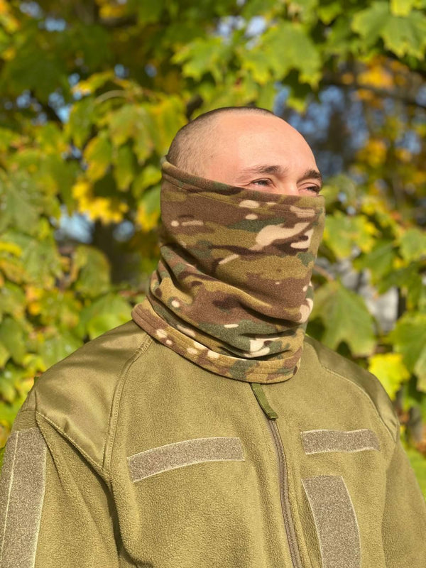 Multicam Fleece Buff