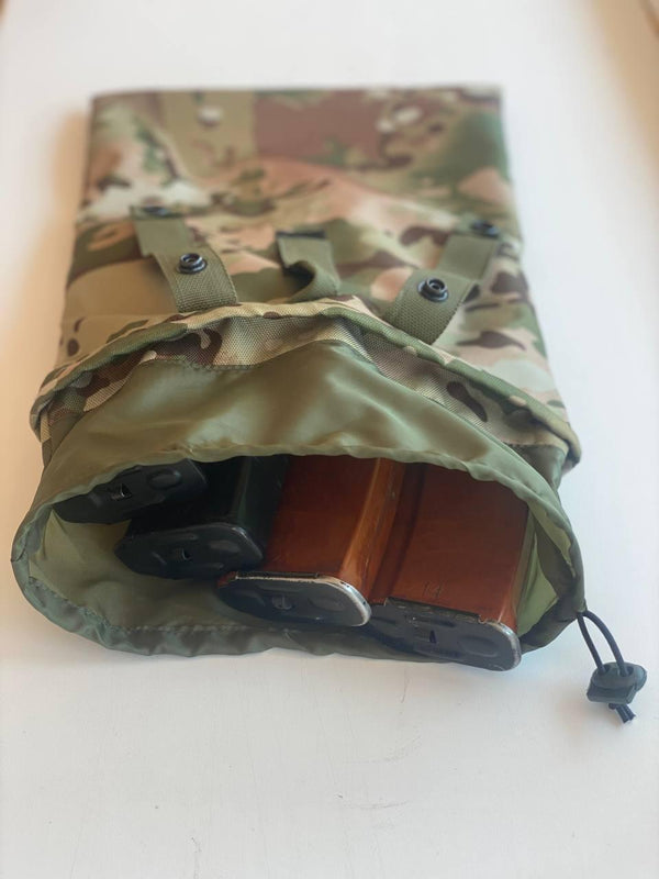 Multicam Magazine Dump Pouch with Liner