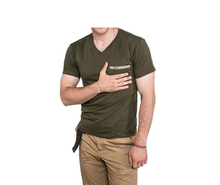 Brotherhood Etnika Light Men's T-Shirt, Olive Drab Camo