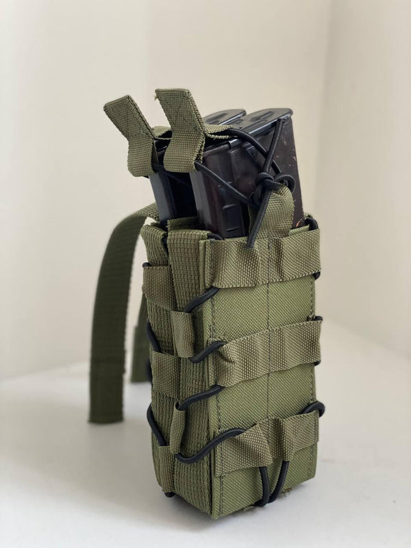 Double Assault Magazine Pouch for AK Magazines (Olive)