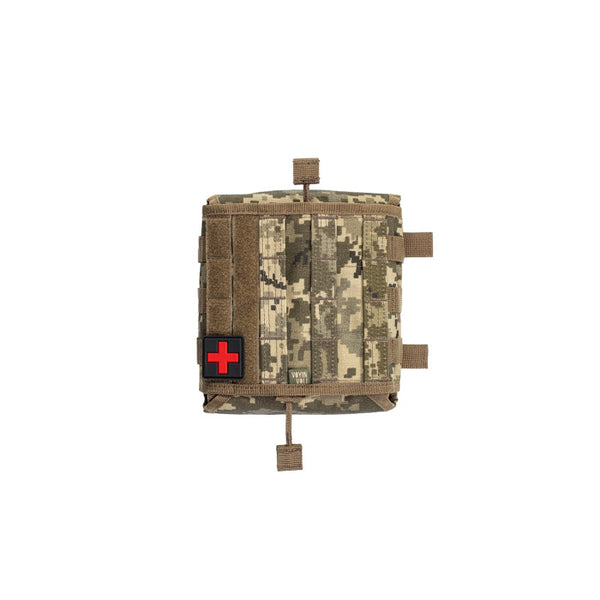 IFAK Tactical Medical Pouch, Quick-Release, Pixel Camo, Ukrainian Army