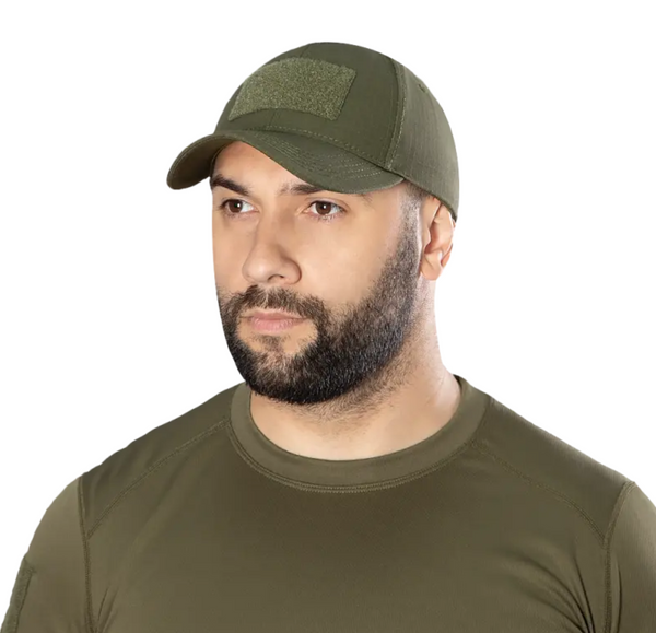 Tactic Rip-Stop Stretch Baseball Cap, Olive Green