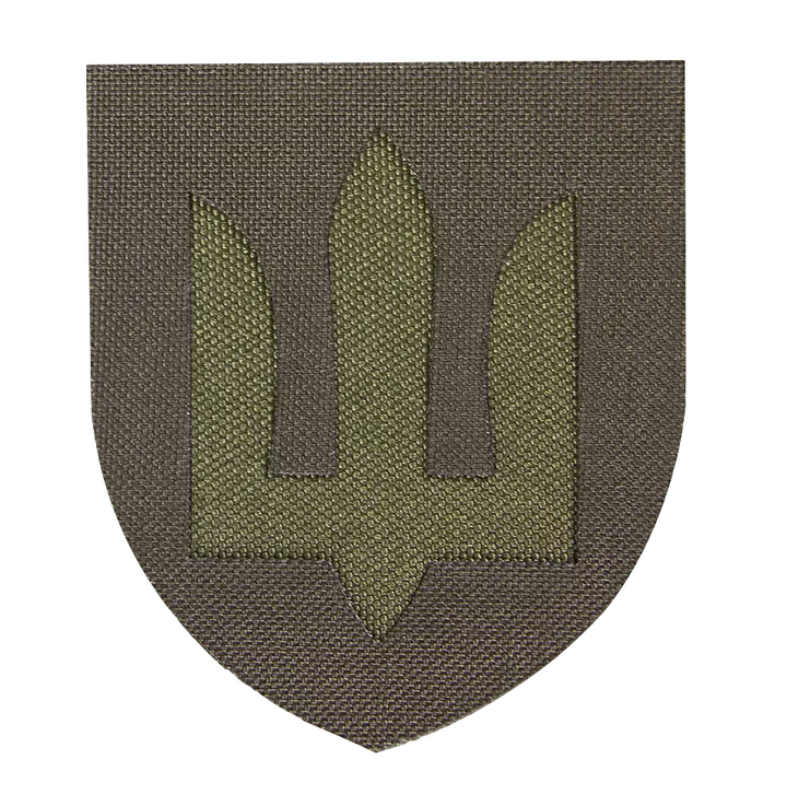 Camotec Ukrainian Ground Forces Patch, Olive Drab, 7" x 8"