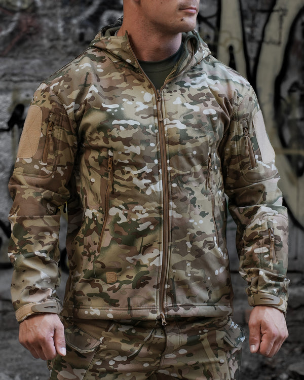 ESDY Soft Shell Suit, Multicam, Size 3XL