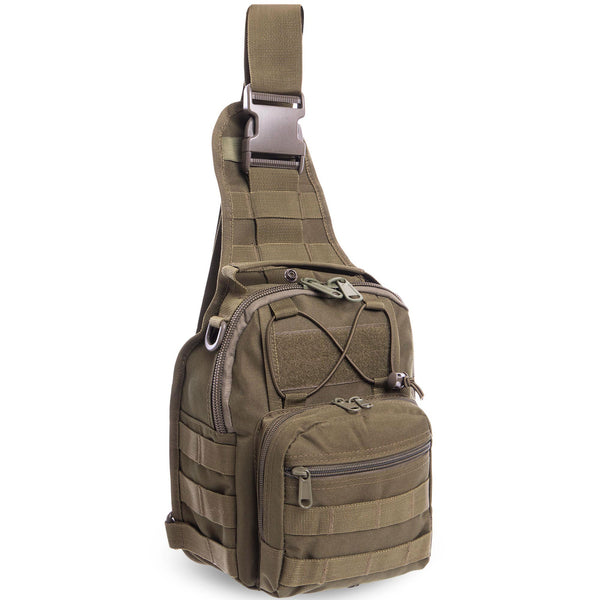 Silver Knight Tactical Sling Bag 6L, Olive Drab