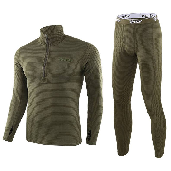 ESDY Level 2 Thermal Underwear, Olive, 2XL