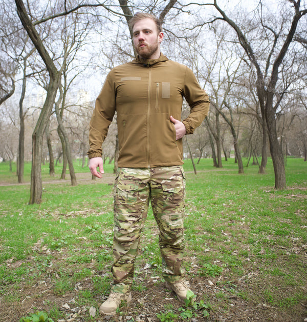 Klost Double Weave Tactical Jacket, Coyote, 3XL