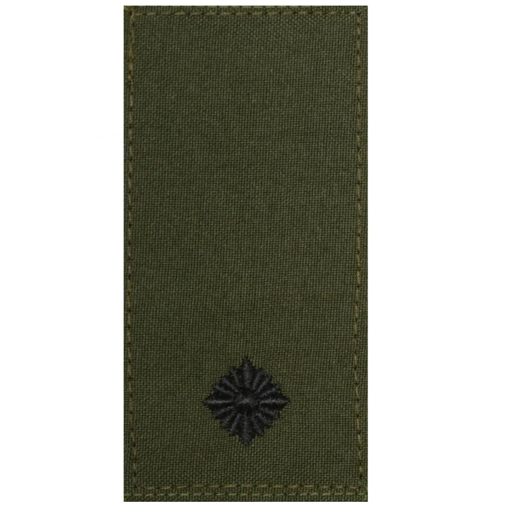 Junior Lieutenant Shoulder Patch with Velcro, Olive Drab
