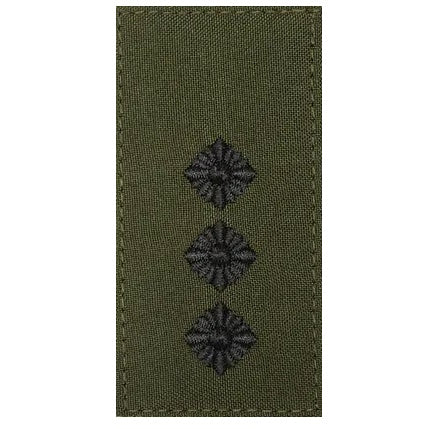 Olive Velcro Senior Lieutenant Epaulet