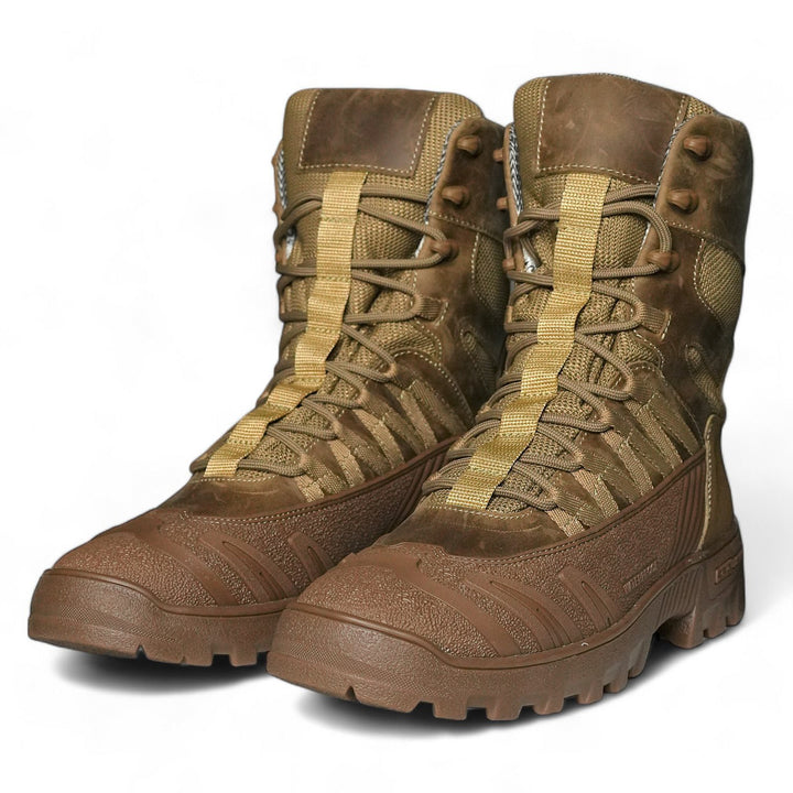 Long Combat Tactical Boots, Coyote Color, Size 12 (46)