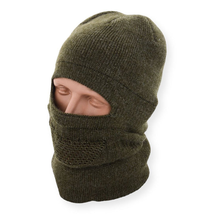 Olive Green Balaclava Hat