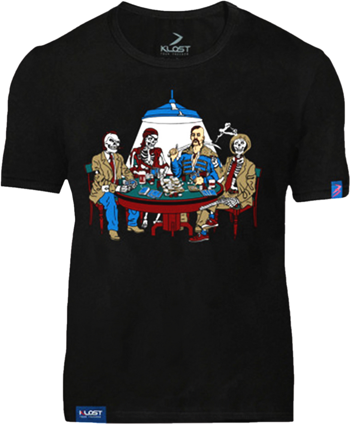 KLOST "Blackjack" T-Shirt, Black, 2XL