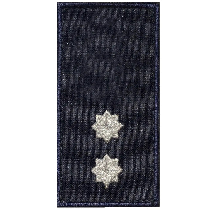 DSNS Lieutenant Patch with Velcro, Dark Blue, 4" x 2"