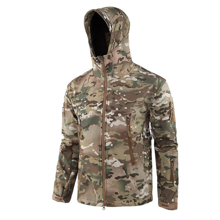 ESDY MultiCam Soft Shell Tactical Jacket, Size 3XL
