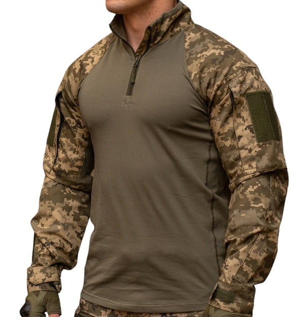 UBACS Twill Combat Shirt, MM14 Camo, 2XL