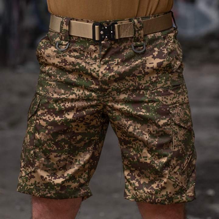 JASOR Predator Camo Tactical Shorts, Size 6XL