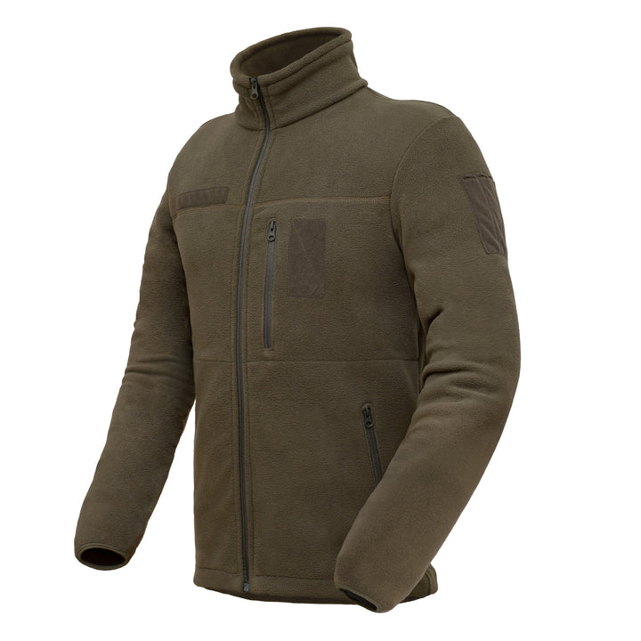 Olive Tactical Fleece Jacket, Size 62