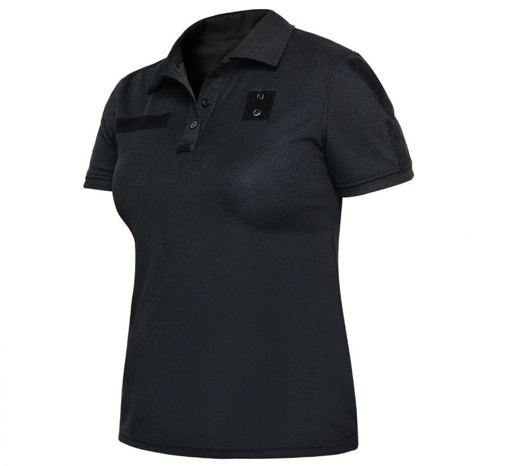 CoolPass Air Women's Polo Shirt, Black, Size M