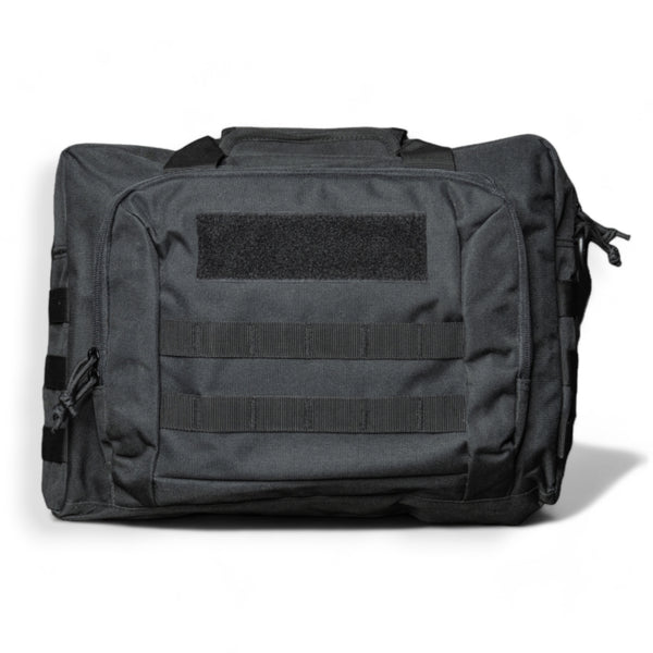 Silver Knight Black Notebook Bag