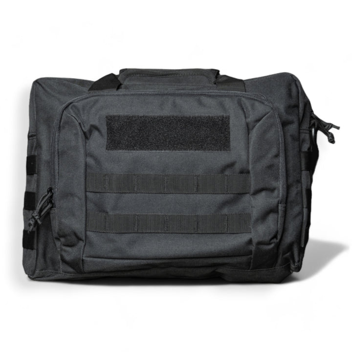 Silver Knight Black Notebook Bag