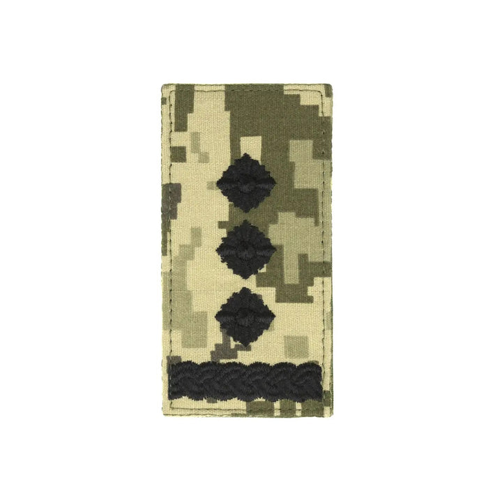 Colonel Rank Insignia Patch with Hook and Loop Fastener MM14