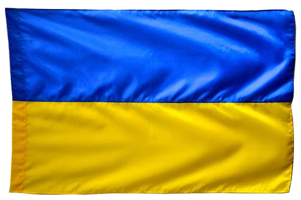 Ukrainian Flag, Nylon, 35.4" x 53.1", For Flagpole