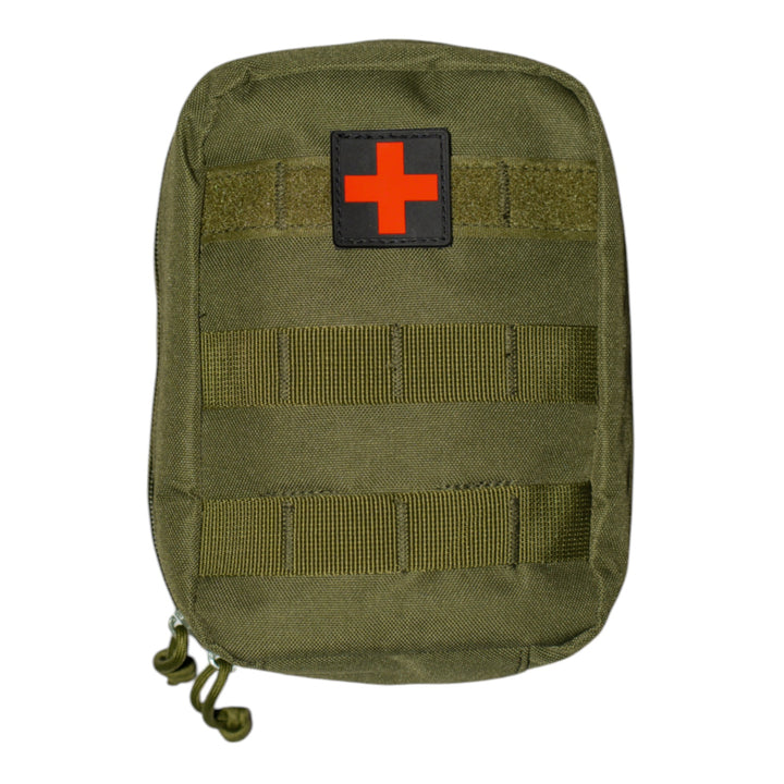 Silver Knight Olive First Aid Kit