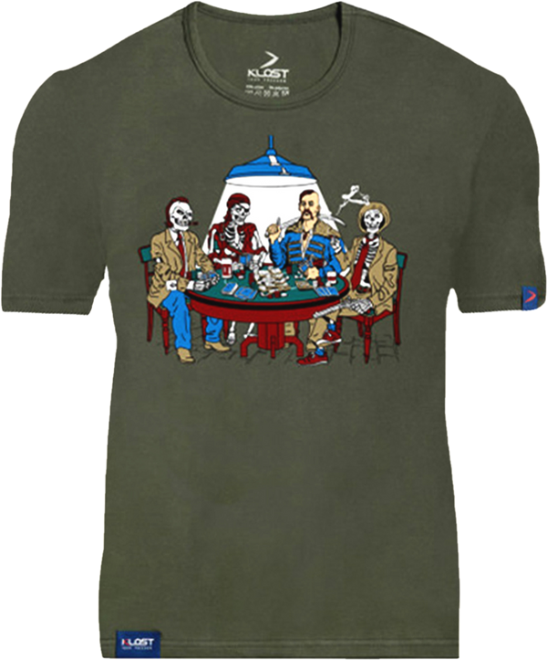 KLOST "Blackjack" T-Shirt, Khaki, 2XL