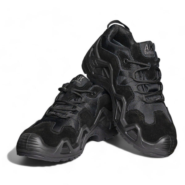 AK Tactical Sneakers, Black, Size 7.5 (EU 38)