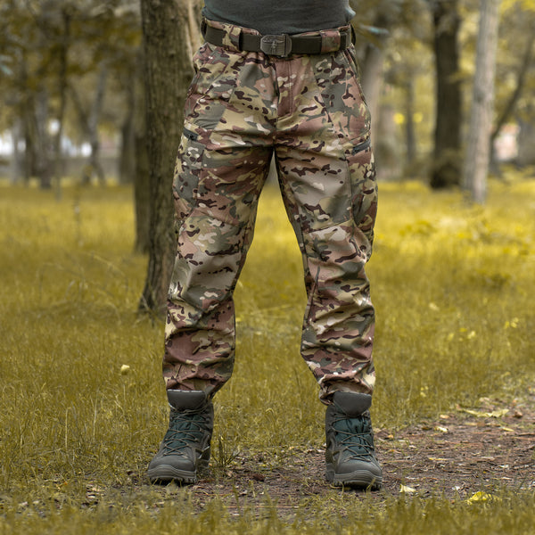 KLOST Winter Soft Shell Pants, Multicam, Size 3XL