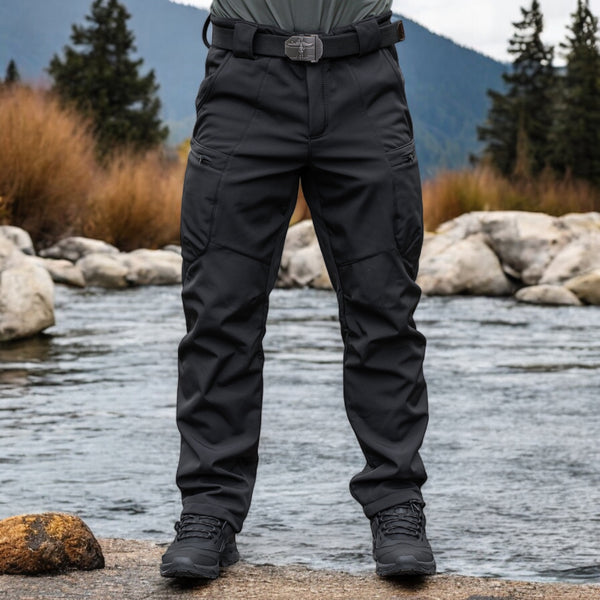 KLOST Winter Soft Shell Pants in Black