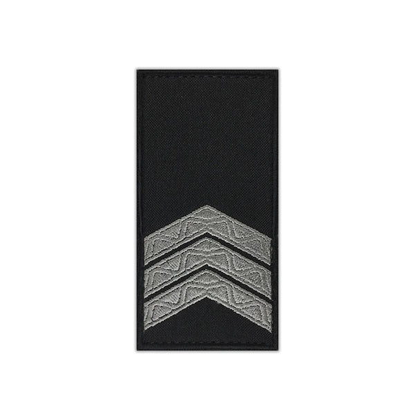 Black Police Sergeant Epaulet