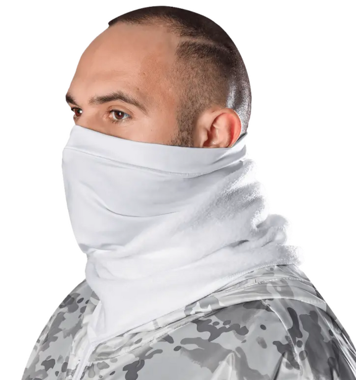 WarmFlex 2.0 Fleece Tube Scarf, White