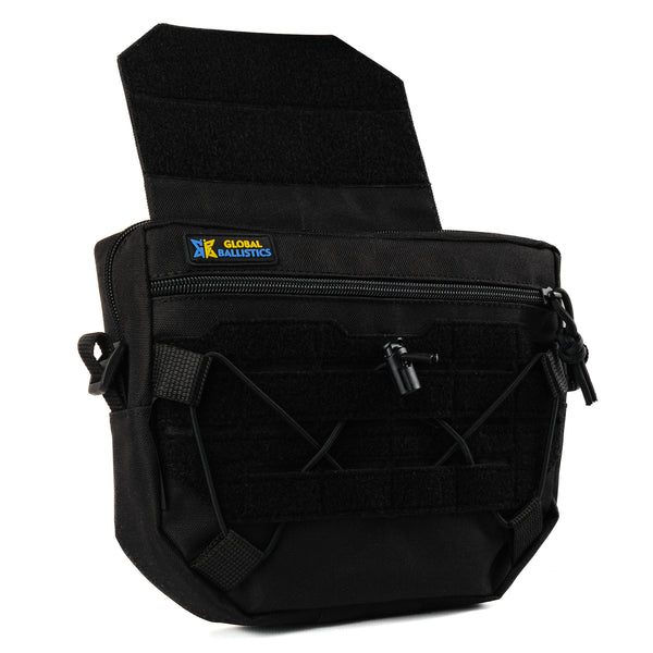 Black Tactical Shoulder Bag