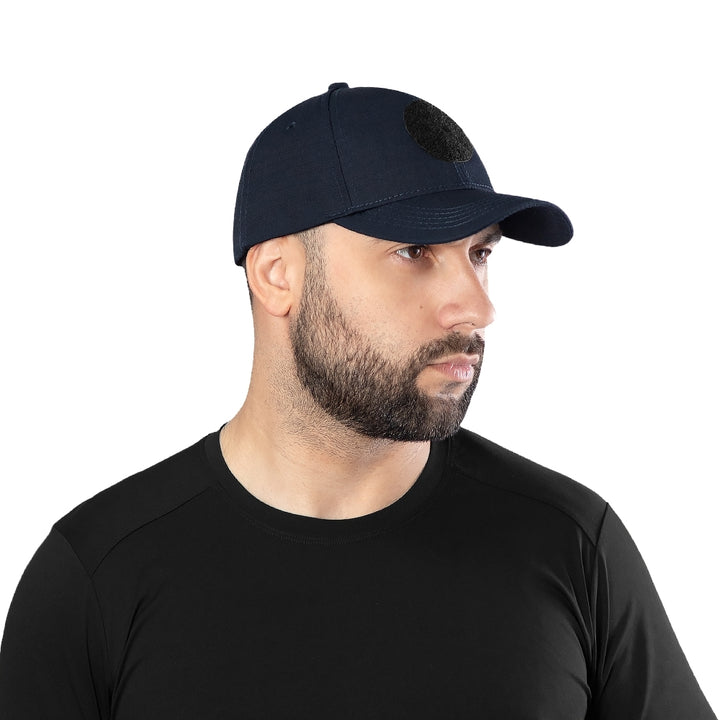 Police RS Dark Blue Baseball Cap (80/20)