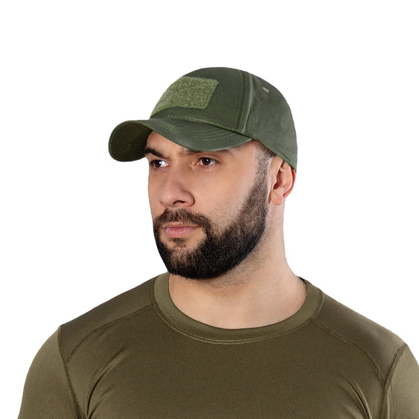 Tactic Twill 50/50 Baseball Cap in Dark Olive