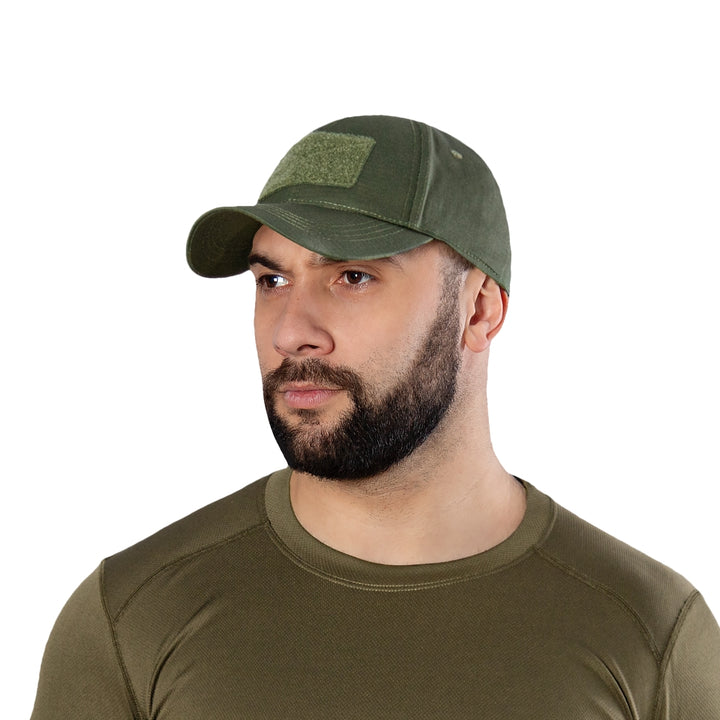 Tactic Twill 50/50 Baseball Cap in Dark Olive