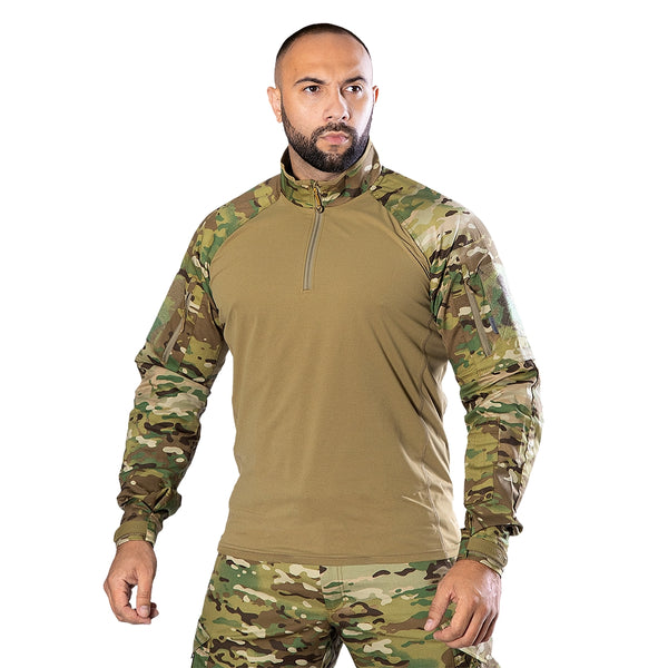 Raid Twill Combat Shirt Multicam/Tan