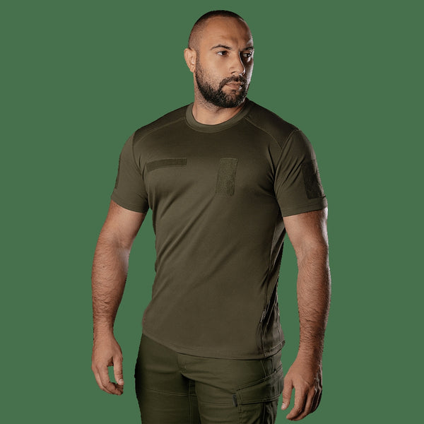 CM Chiton Army ID T-Shirt, Olive Green