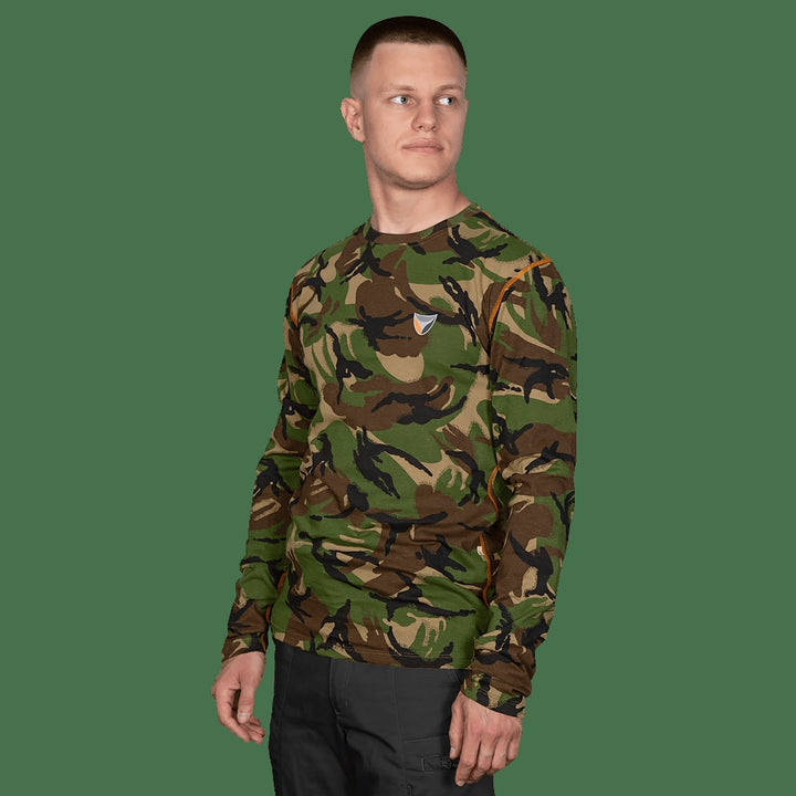 Basic 2.0 Long Sleeve Cotton Shirt in DPM Camo