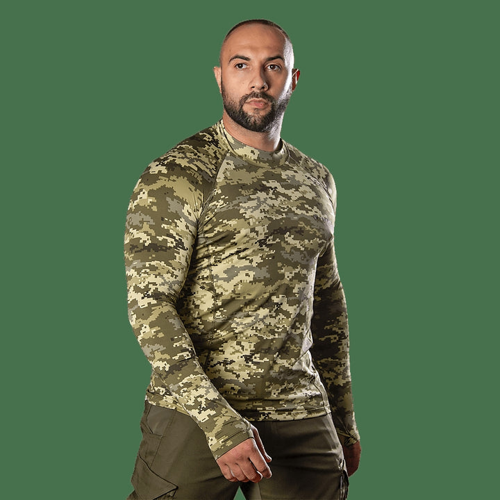 Thorax Pro CoolPass Long Sleeve Shirt, Pixel Camo