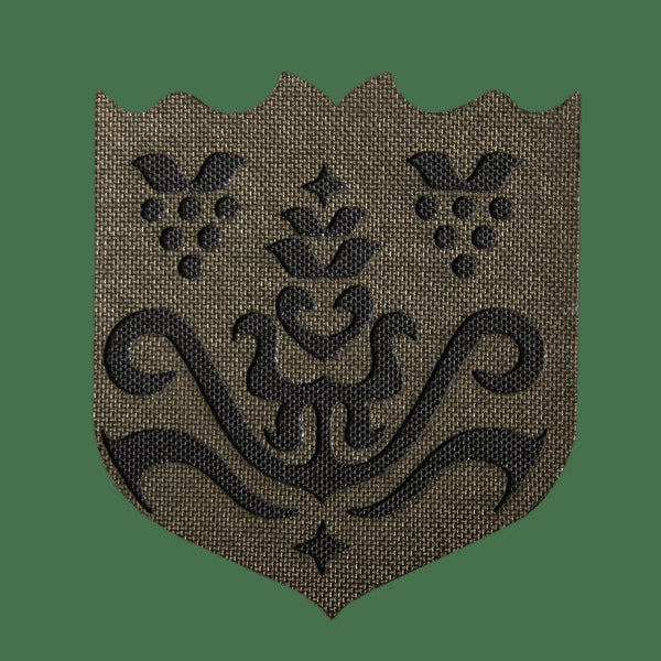 Camotec Patch Coat of Arms Nova Odesa Olive (7"x8")