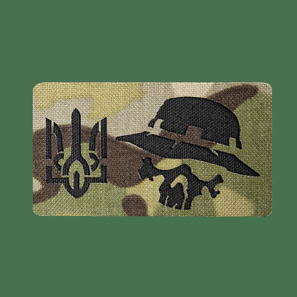 Camotec Panama Patch 4.5" x 8" Multicam