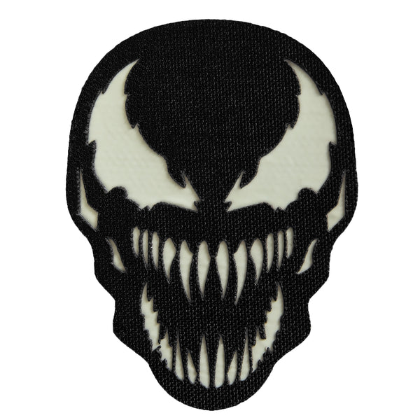 Camotec Venom Patch 8" x 6" Black/Luminous
