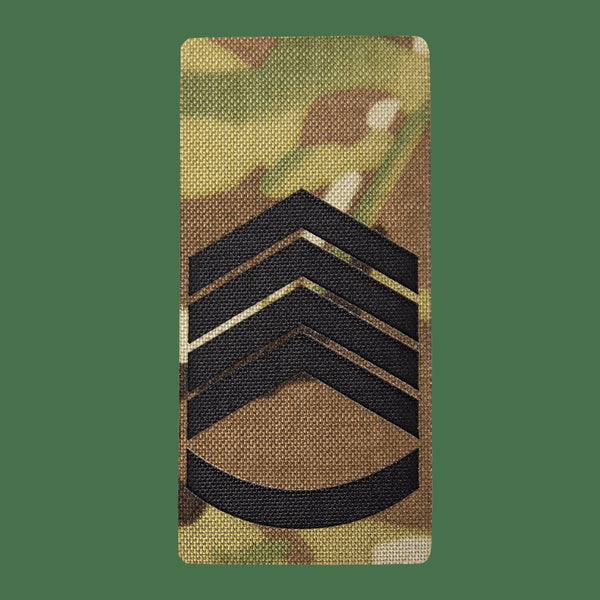 Camotec Chief Sergeant Epaulet, 5" x 10", Multicam