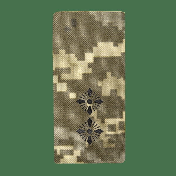 Camotec Lieutenant Epaulet, 5"x10", Pixel Camo