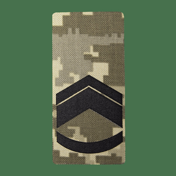 Camotec Master Sergeant Epaulet 5" x 10" Pixel Camo